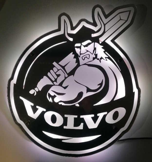 Svjetleće ogledalo Volvo Viking 450 X 527
