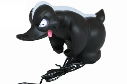 rubber duck turbo duck kult ente mit led beleuchtung schwarz 12 24v
